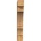 Ekena Millwork Balboa Block Rough Sawn Bracket, Western Red Cedar, 6"W x 28"D x 40"H BKT06X28X40BOA05RWR - alternate 4